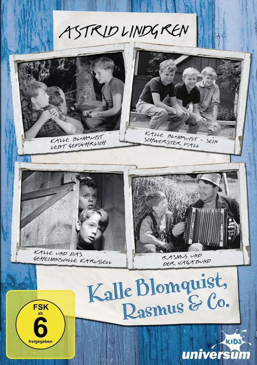 Kalle Blomquist & Rasmus (original schwarz-weiß Filme)