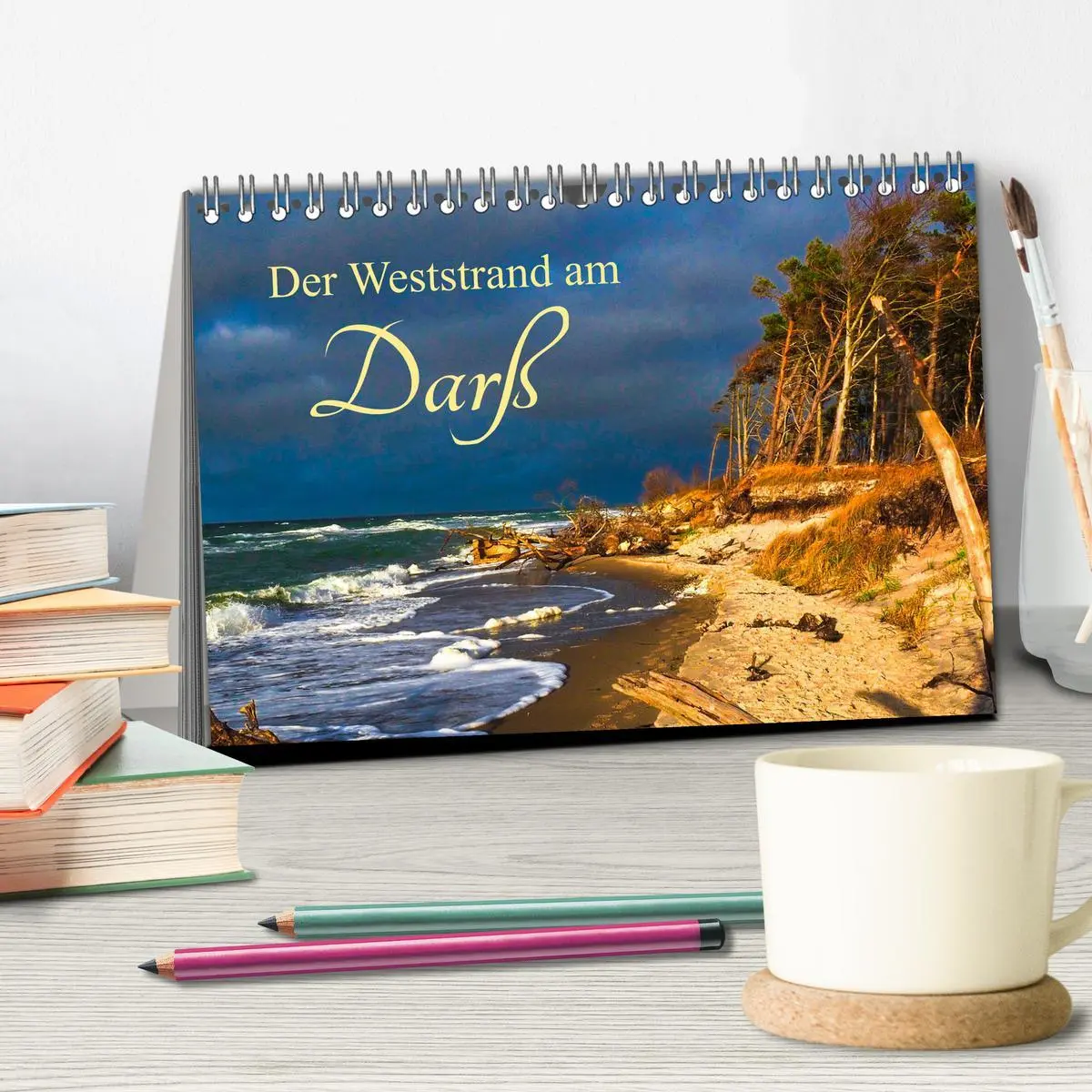 Bild: 9783457308257 | Der Weststrand am Darß (Tischkalender 2026 DIN A5 quer), CALVENDO...