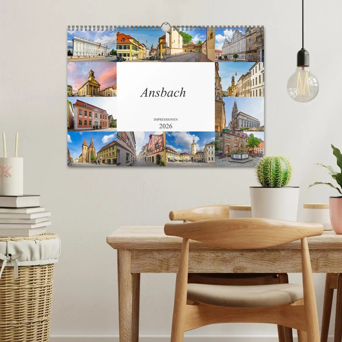 Bild: 9783457788257 | Ansbach Impressionen (Wandkalender 2026 DIN A3 quer), CALVENDO...