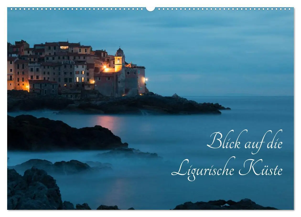 Cover: 9783516018257 | Blick auf die Ligurische Küste (Wandkalender 2026 DIN A2 quer),...