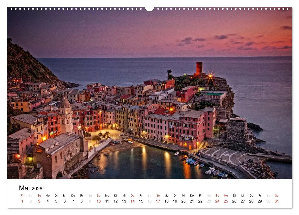 Bild: 9783516018257 | Blick auf die Ligurische Küste (Wandkalender 2026 DIN A2 quer),...