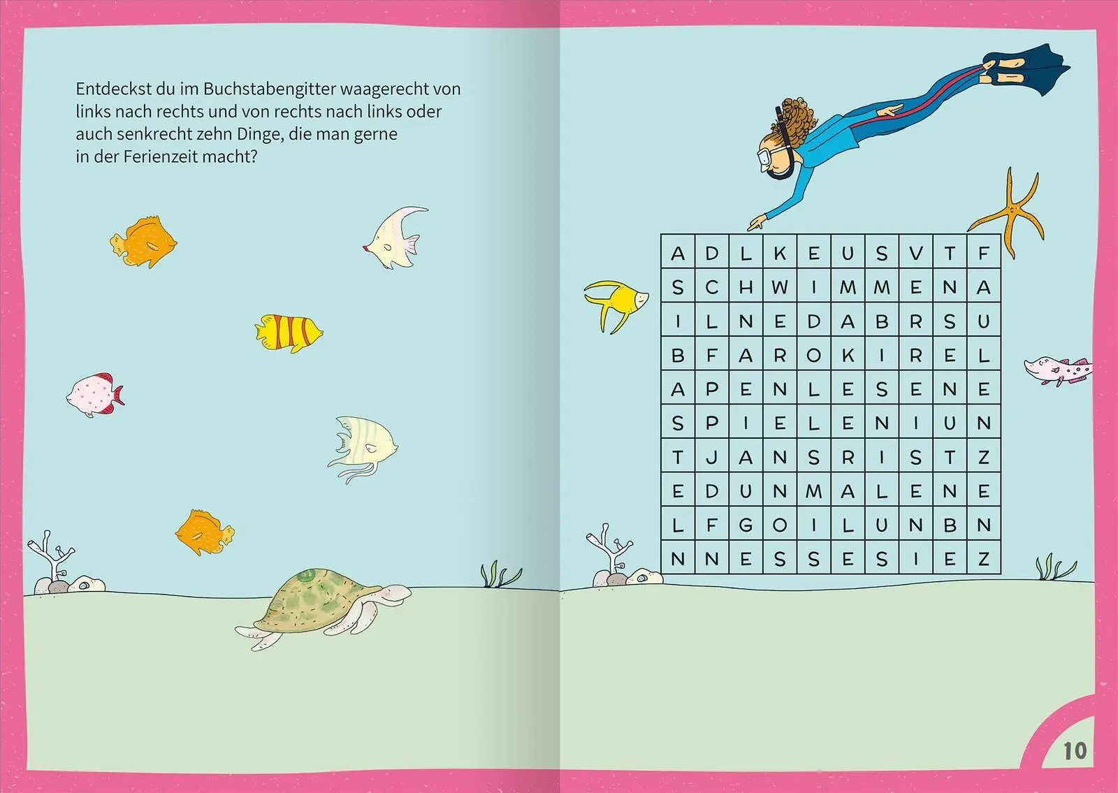 Bild: 9783845868257 | Mein dickes Ferien-Rätselbuch | Ab 8 | Taschenbuch | 160 S. | Deutsch