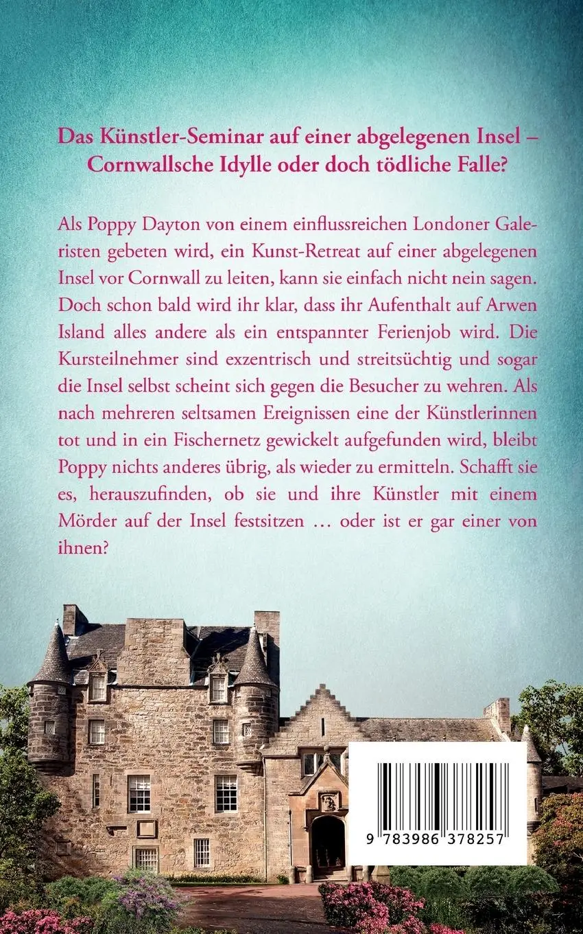 Rückseite: 9783986378257 | Poppy Dayton und das Rätsel um Arwen Island | Ein Cornwall-Krimi