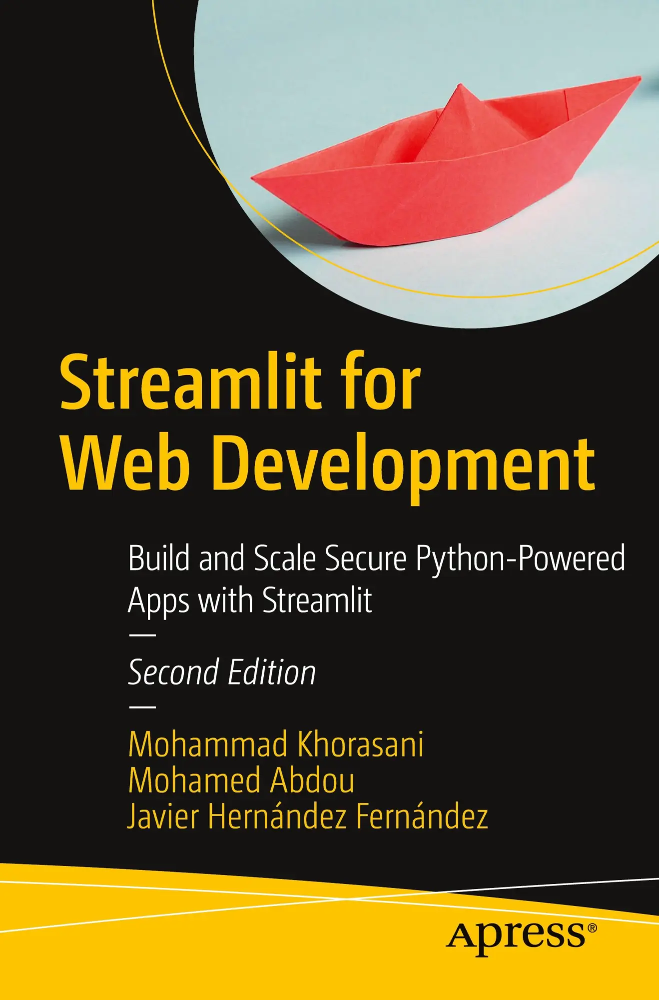 Cover: 9798868818257 | Streamlit for Web Development | Mohammad Khorasani (u. a.) | Buch