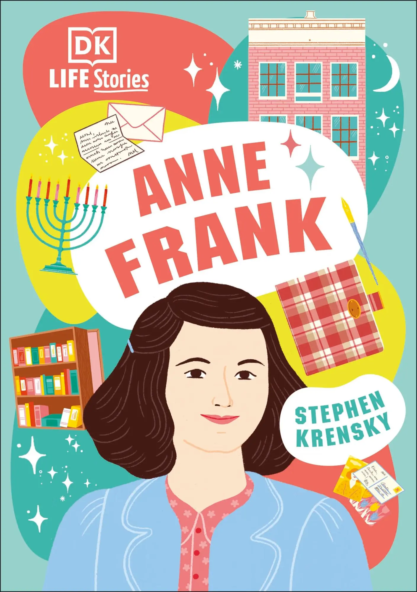 Cover: 9780241538357 | DK Life Stories Anne Frank | Stephen Krensky | Buch | Gebunden | 2022