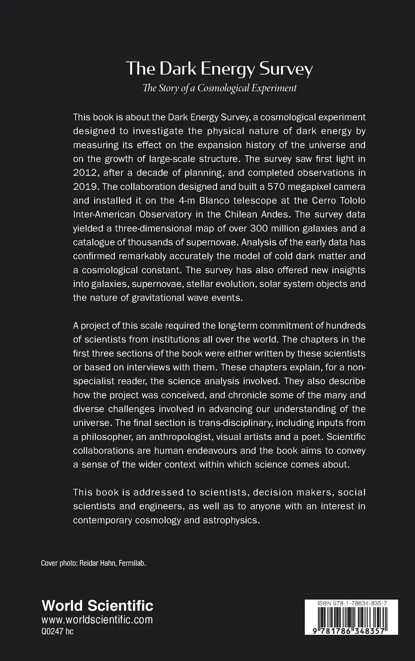 Rückseite: 9781786348357 | DARK ENERGY SURVEY, THE | Lucy Calder Julian Mayers &amp; Ofer Lahav