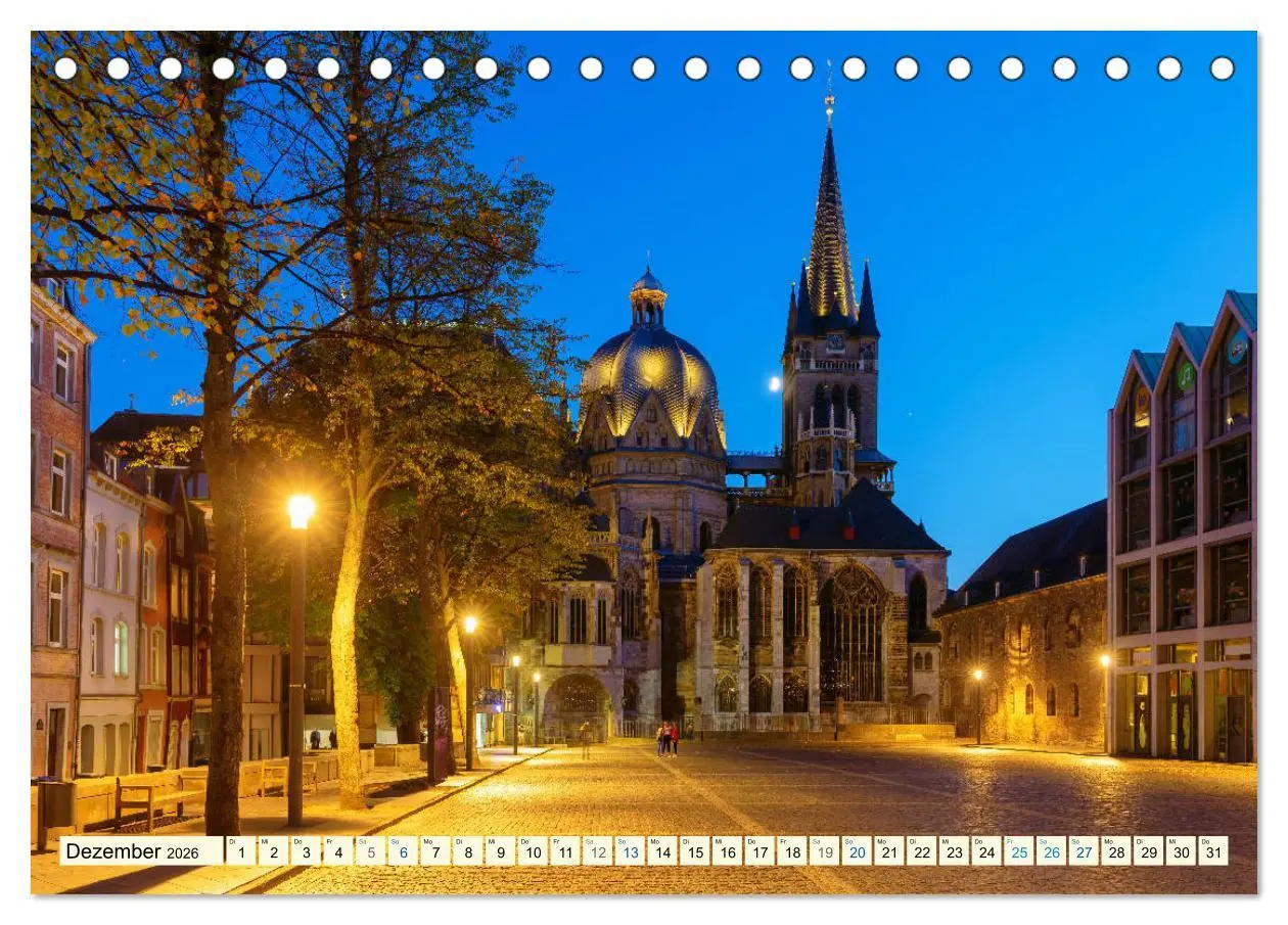 Bild: 9783457778357 | Aachen - die Kaiserstadt am Dreiländereck (Tischkalender 2026 DIN...