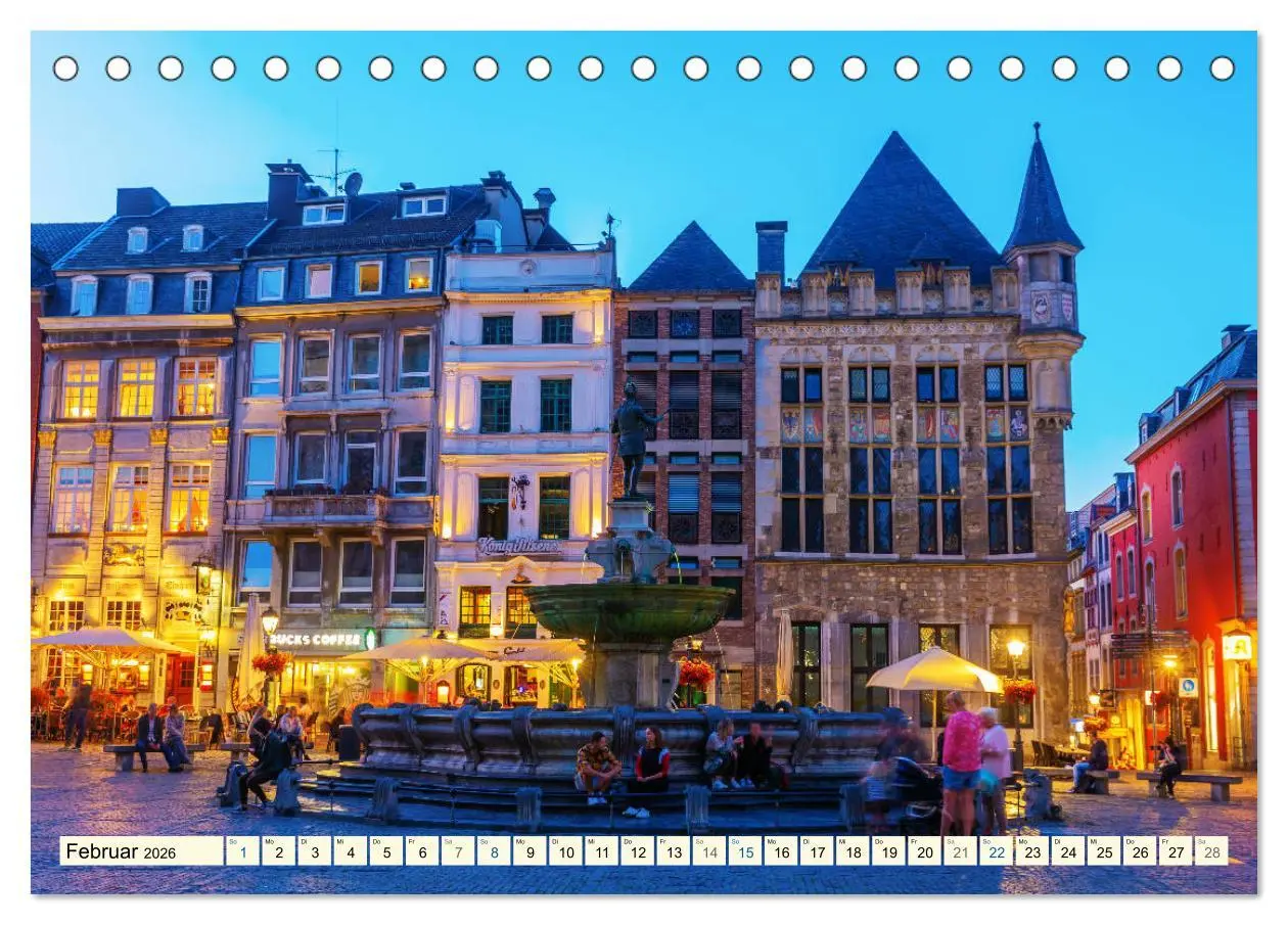 Bild: 9783457778357 | Aachen - die Kaiserstadt am Dreiländereck (Tischkalender 2026 DIN...