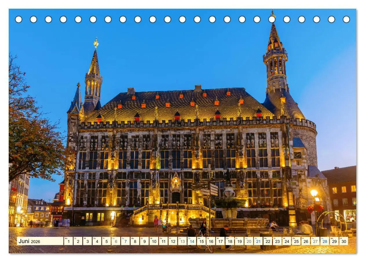 Bild: 9783457778357 | Aachen - die Kaiserstadt am Dreiländereck (Tischkalender 2026 DIN...