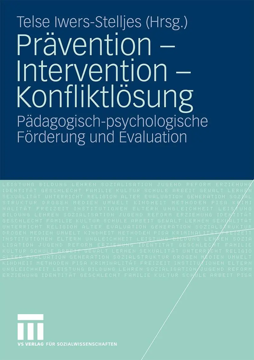 Cover: 9783531168357 | Prävention - Intervention - Konfliktlösung | Telse Iwers | Taschenbuch