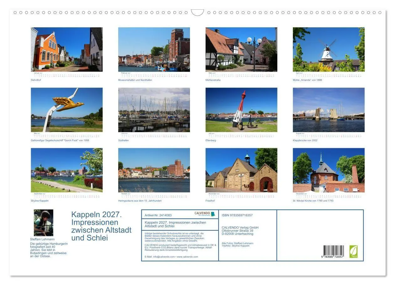 Bild: 9783569718357 | Kappeln 2027. Impressionen zwischen Altstadt und Schlei...