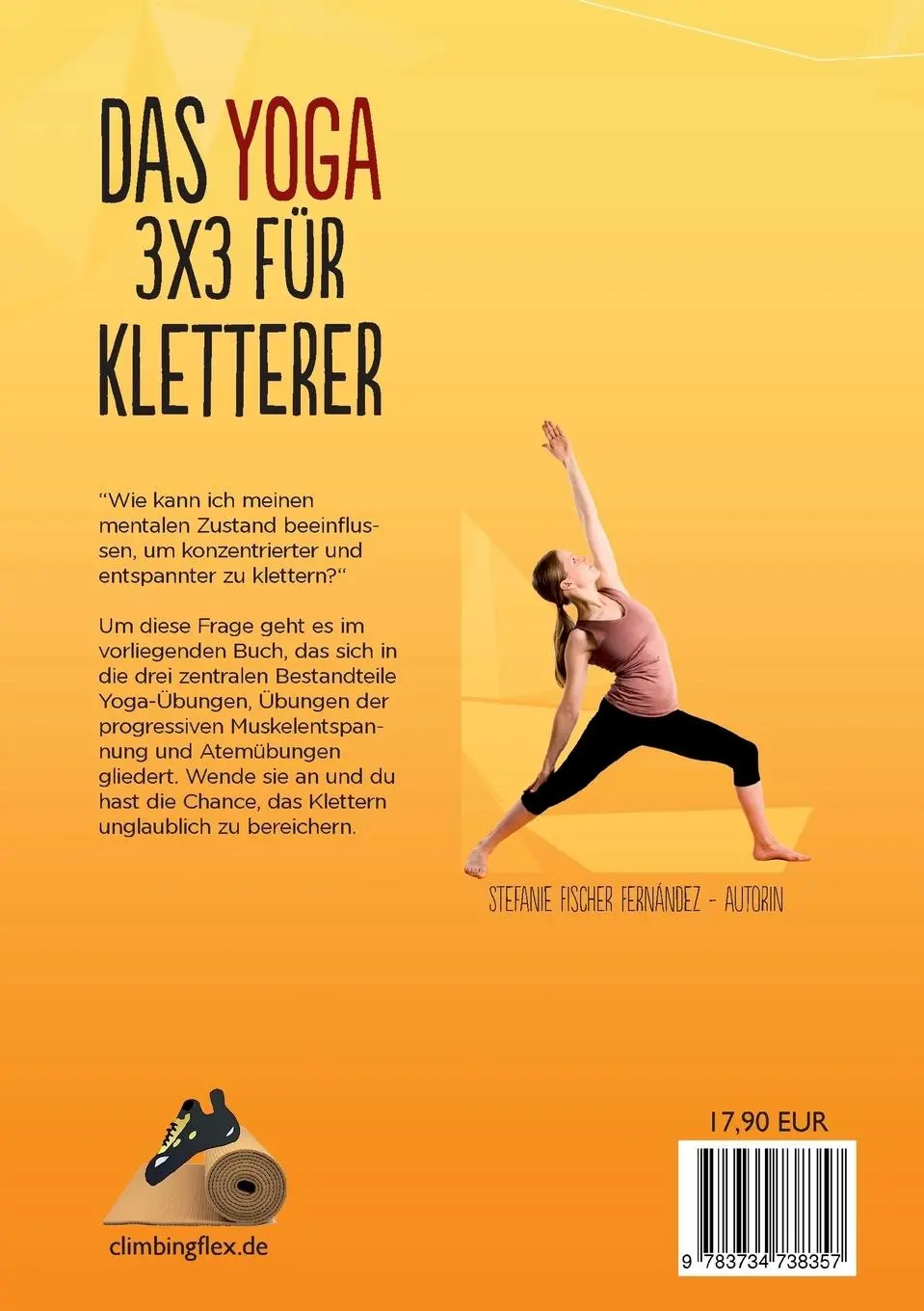 Rückseite: 9783734738357 | Das Yoga-3x3 für Kletterer | Einfach entspannter klettern | Fernández