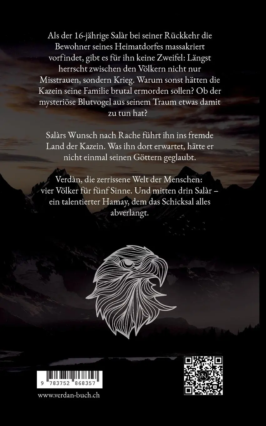 Rückseite: 9783752868357 | Verdàn | Sehen | Luc Peier | Taschenbuch | 392 S. | Deutsch | 2023