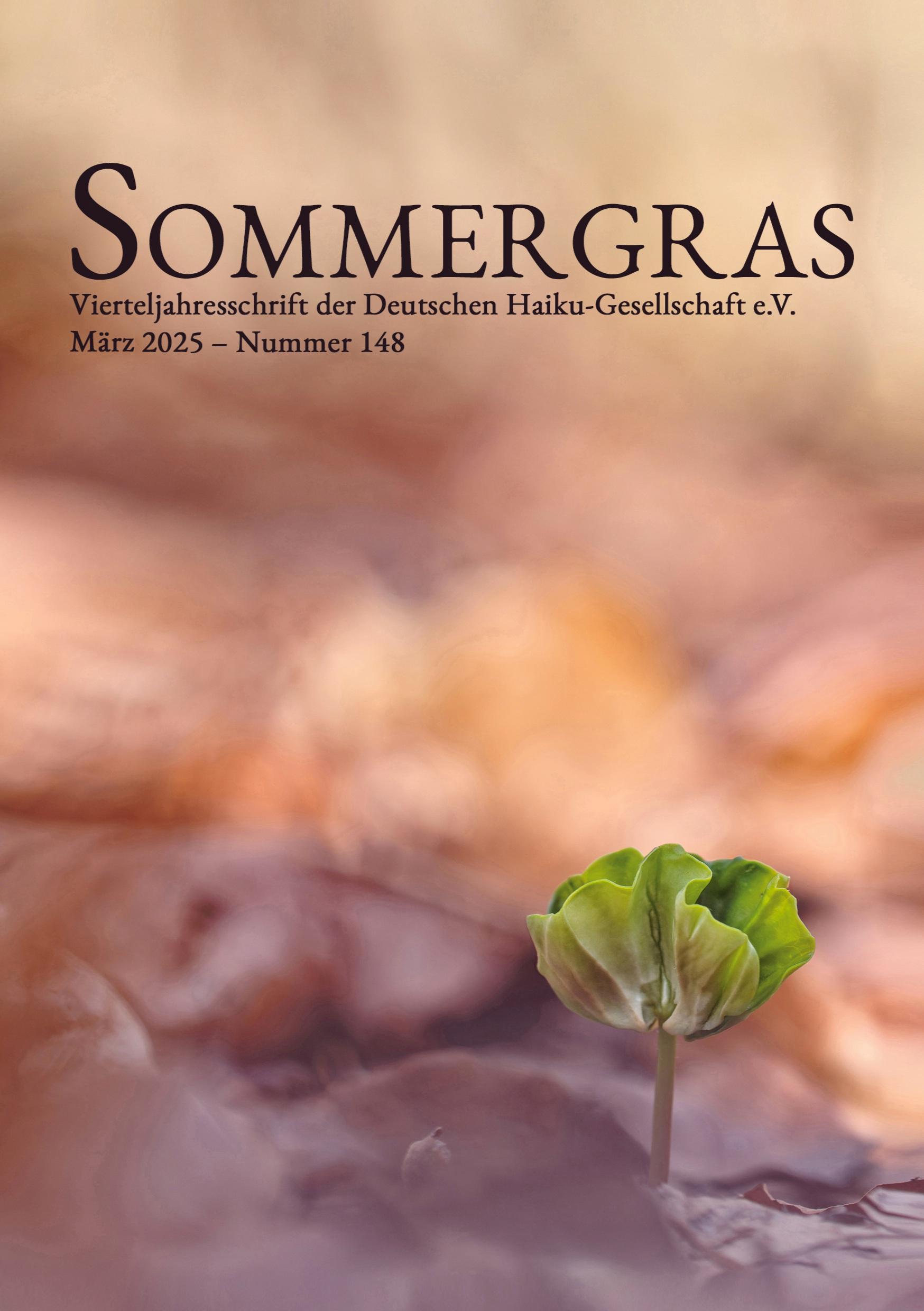 Cover: 9783837008357 | Sommergras 148 | Deutsche Haiku-Gesellschaft E. V. | Taschenbuch