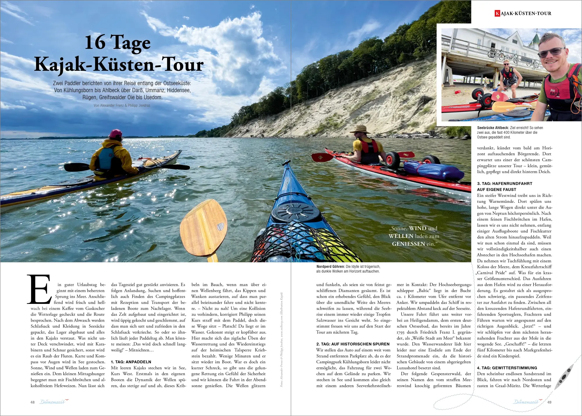 Bild: 9783946148357 | Dünenzeit Ostsee | Das Reisemagazin für Urlaub am Meer | Taschenbuch