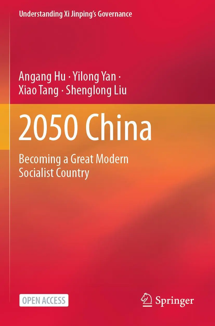 Cover: 9789811598357 | 2050 China | Becoming a Great Modern Socialist Country | Hu (u. a.)