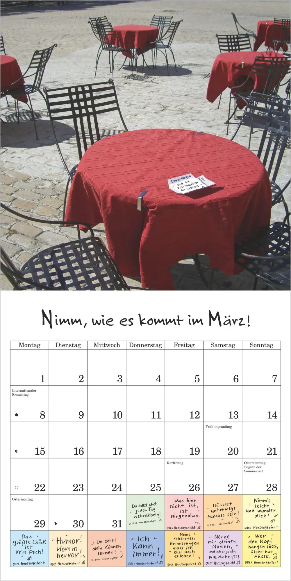Bild: 4069095018457 | Schild-Bürger-Streiche 2027 | Neumann Verlage GmbH &amp; Co KG | Kalender