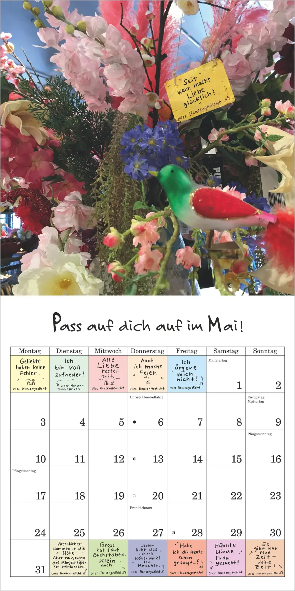 Bild: 4069095018457 | Schild-Bürger-Streiche 2027 | Neumann Verlage GmbH &amp; Co KG | Kalender