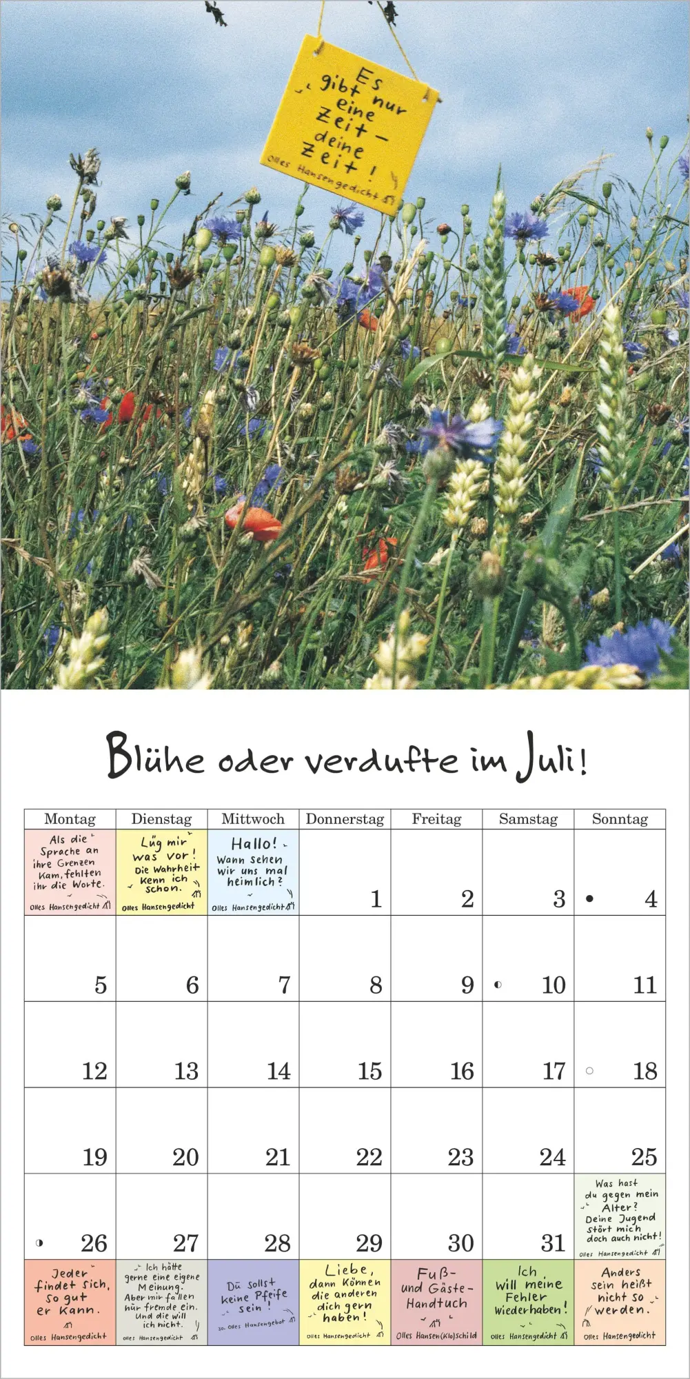 Bild: 4069095018457 | Schild-Bürger-Streiche 2027 | Neumann Verlage GmbH &amp; Co KG | Kalender