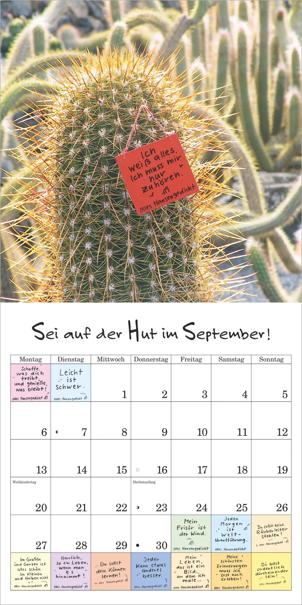 Bild: 4069095018457 | Schild-Bürger-Streiche 2027 | Neumann Verlage GmbH &amp; Co KG | Kalender
