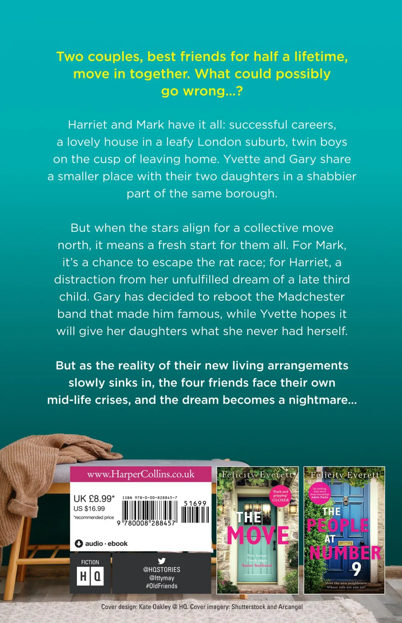 Rückseite: 9780008288457 | Old Friends | Felicity Everett | Taschenbuch | 352 S. | Englisch