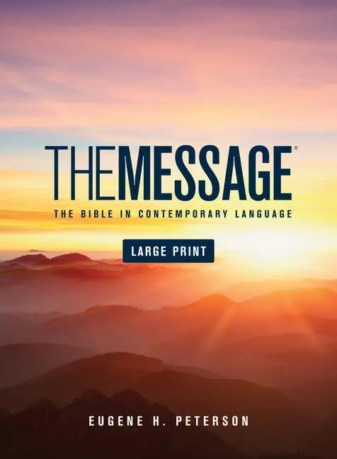 Cover: 9781576838457 | Message Bible-MS-Large Print Numbered | Eugene H. Peterson | Buch Cover: 9781576838457 | Message Bible-MS-Large Print Numbered | Eugene H. Peterson | Buch