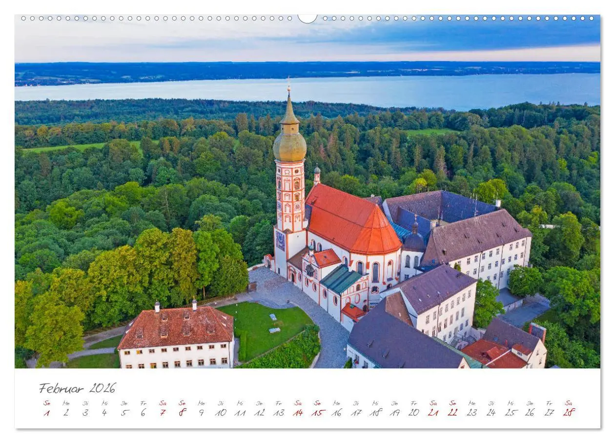 Bild: 9783457768457 | Das Fünf-Seen-Land Oberbayern (Wandkalender 2026 DIN A2 quer),...