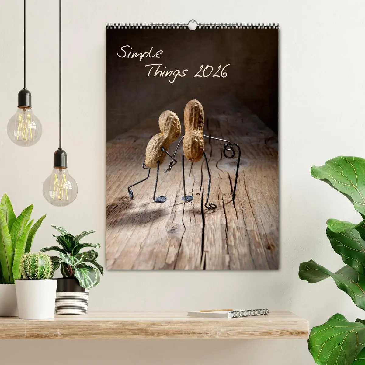 Bild: 9783516478457 | Simple Things 2026 (Wandkalender 2026 DIN A2 hoch), CALVENDO...