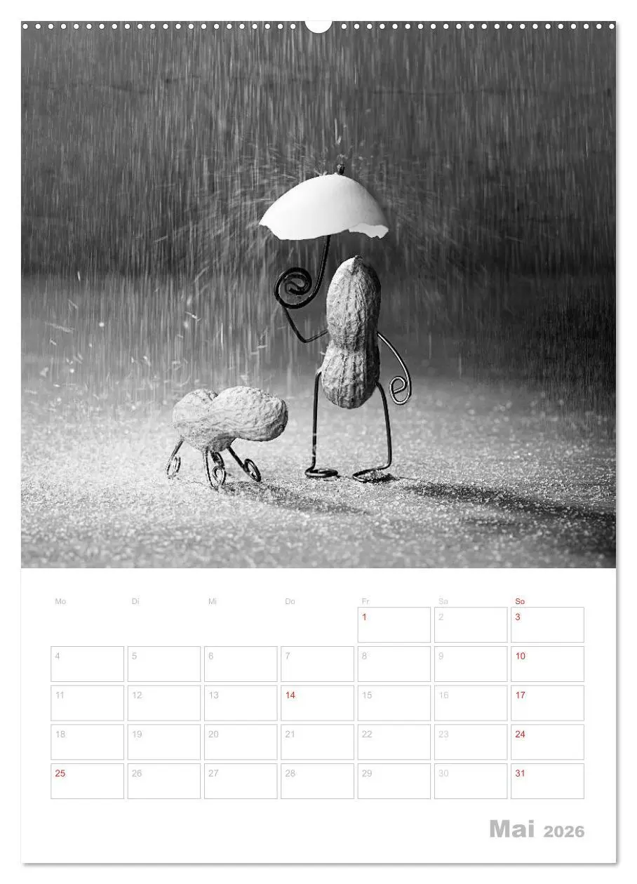 Bild: 9783516478457 | Simple Things 2026 (Wandkalender 2026 DIN A2 hoch), CALVENDO...