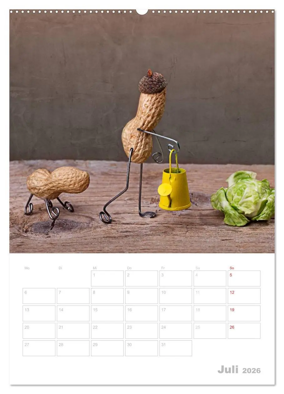 Bild: 9783516478457 | Simple Things 2026 (Wandkalender 2026 DIN A2 hoch), CALVENDO...