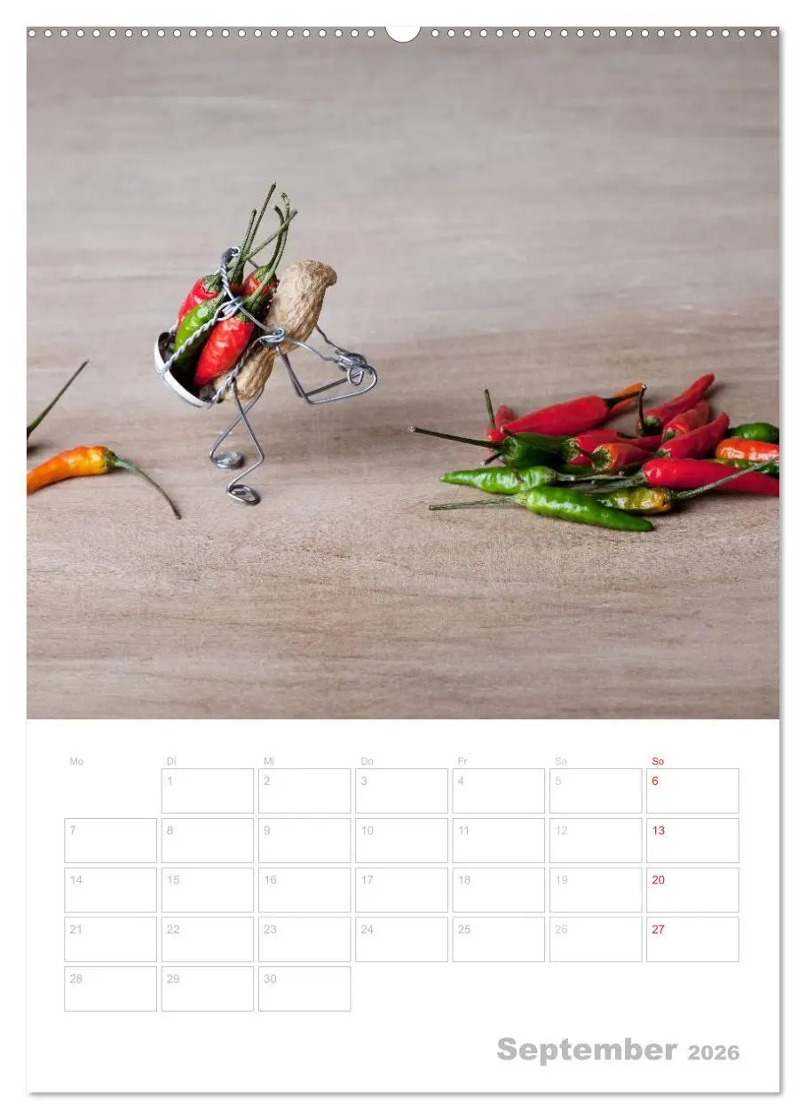 Bild: 9783516478457 | Simple Things 2026 (Wandkalender 2026 DIN A2 hoch), CALVENDO...