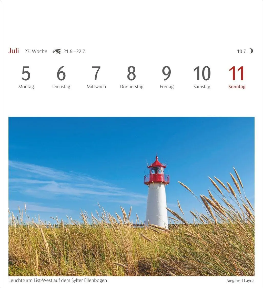 Bild: 9783840038457 | Lichtblicke Postkartenkalender 2027 - Wochenkalender mit 53 Postkarten