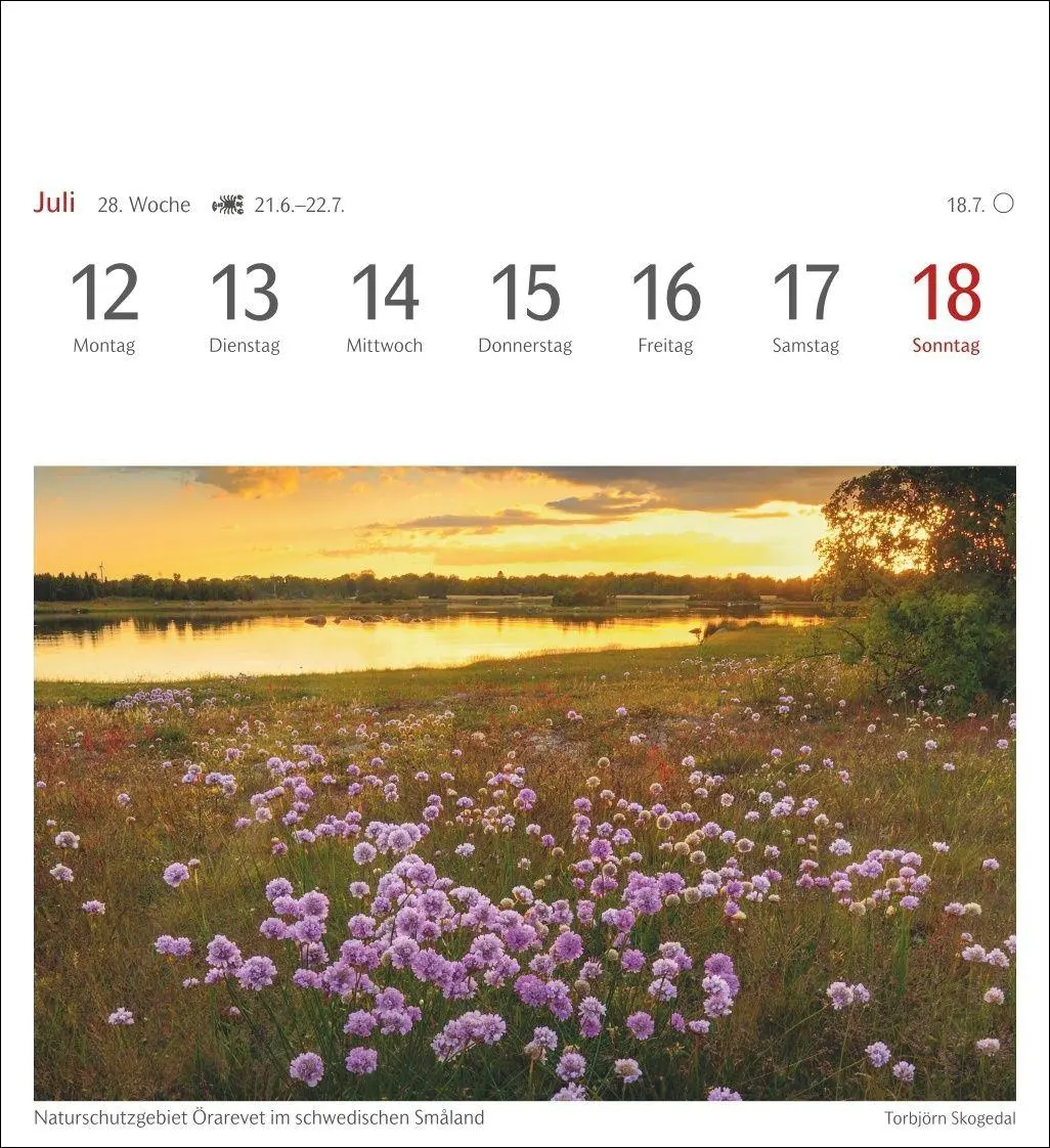 Bild: 9783840038457 | Lichtblicke Postkartenkalender 2027 - Wochenkalender mit 53 Postkarten