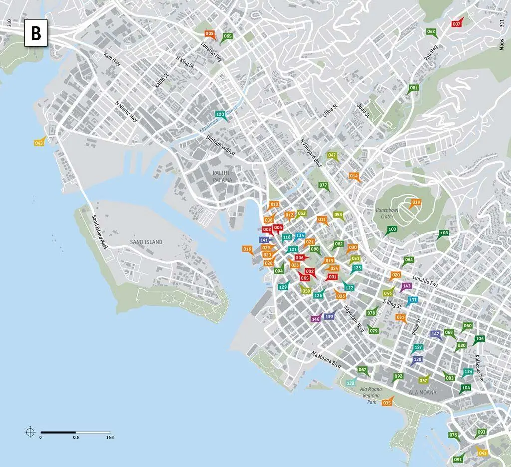 Bild: 9783869228457 | Honolulu Oahu. Architectural Guide | Buildings in Hawaii's Capital