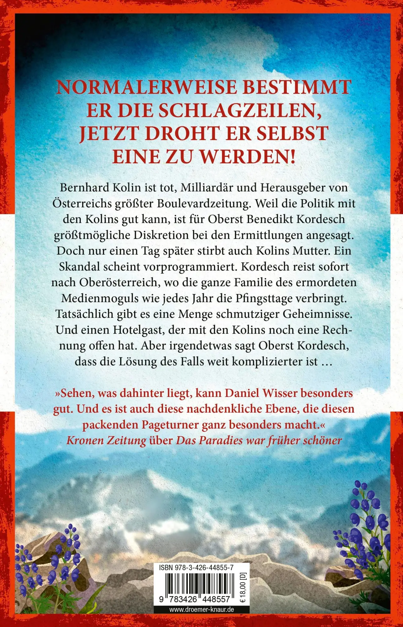 Rückseite: 9783426448557 | Auf dem Gipfel ist Ruh' | Simon Ammer | Taschenbuch | 304 S. | Deutsch