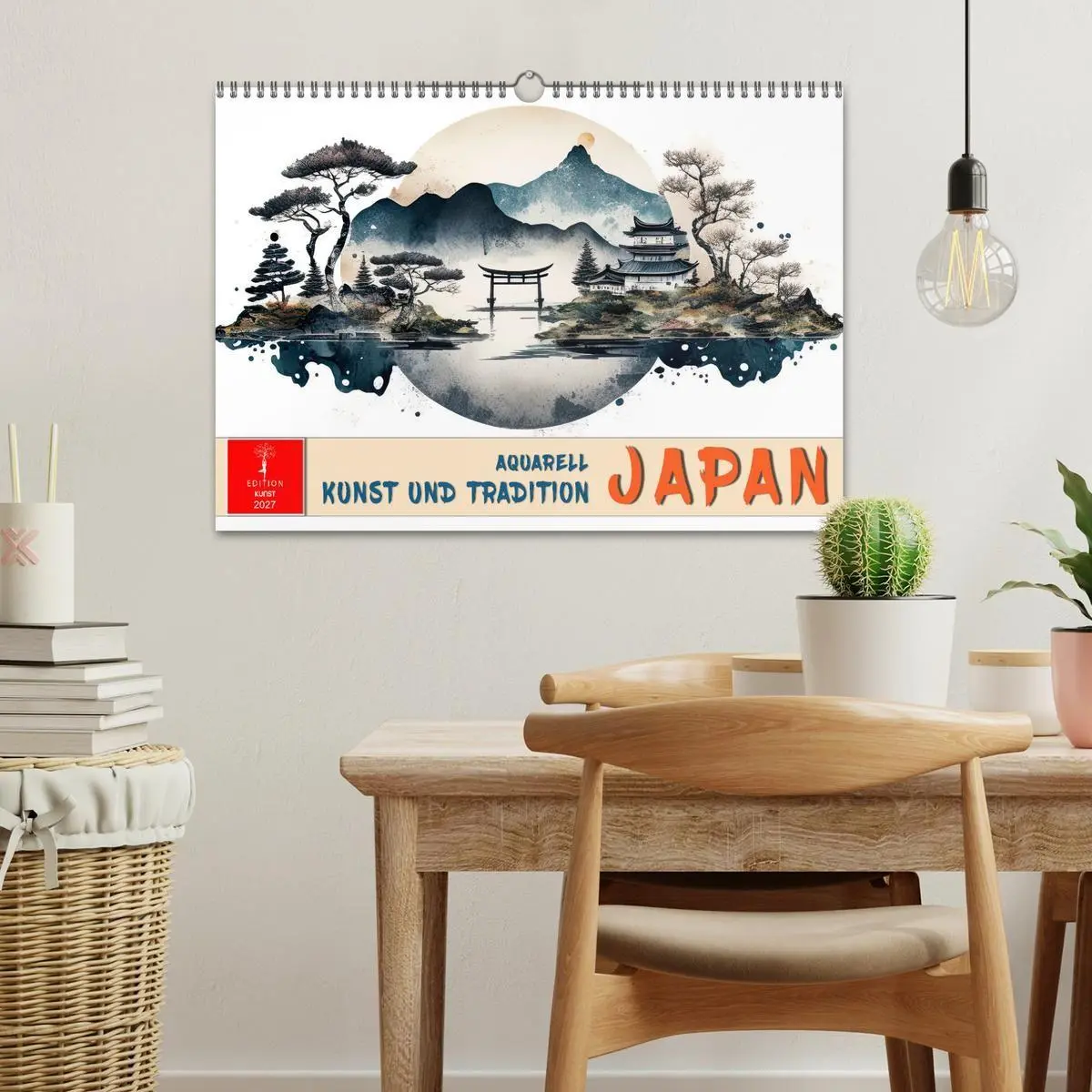 Bild: 9783569008557 | Japan - Aquarell Kunst und Tradition (Wandkalender 2027 DIN A3...