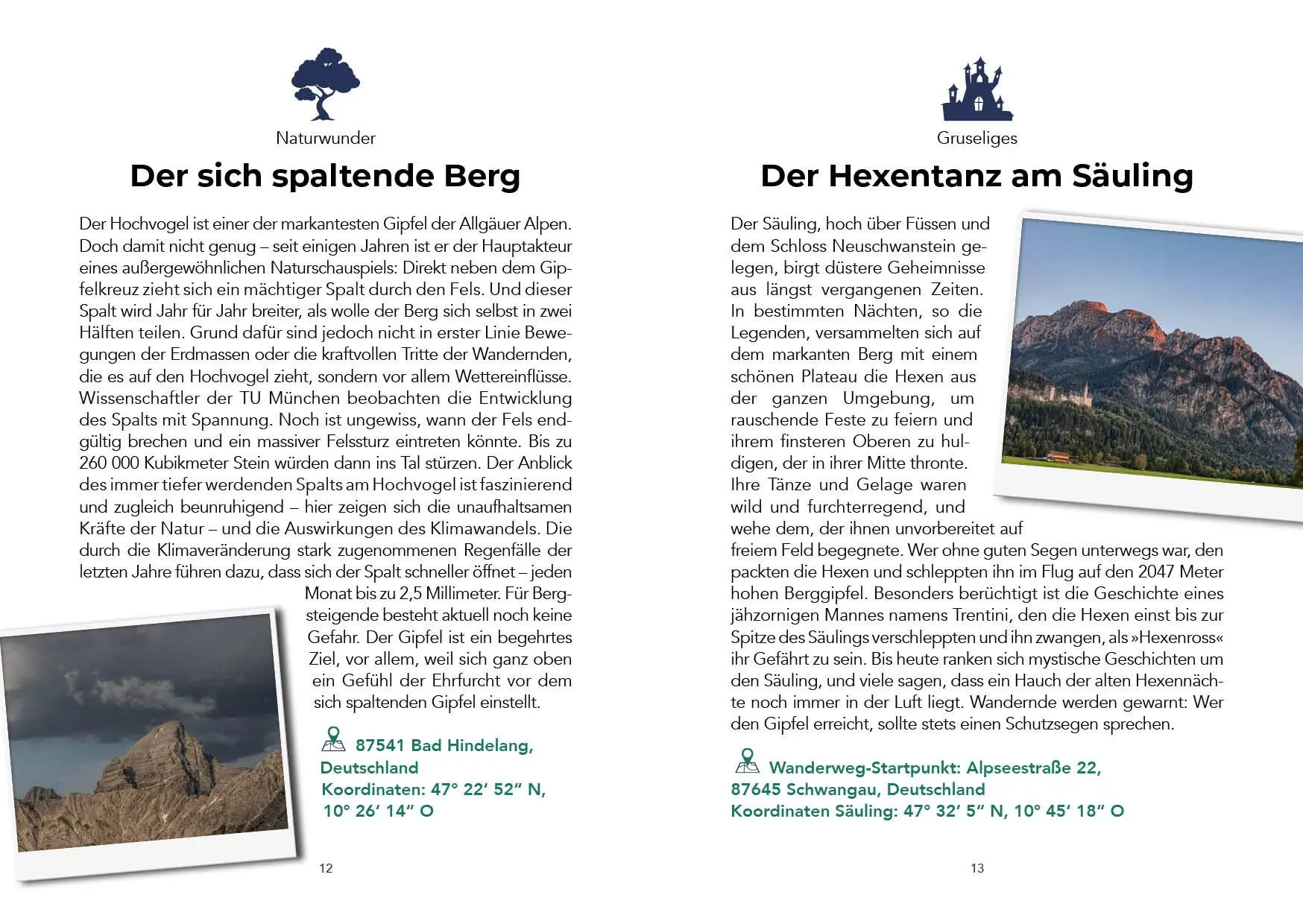 Bild: 9783742328557 | Der verrückteste Reiseführer für die Alpen | Corinna Böck (u. a.)