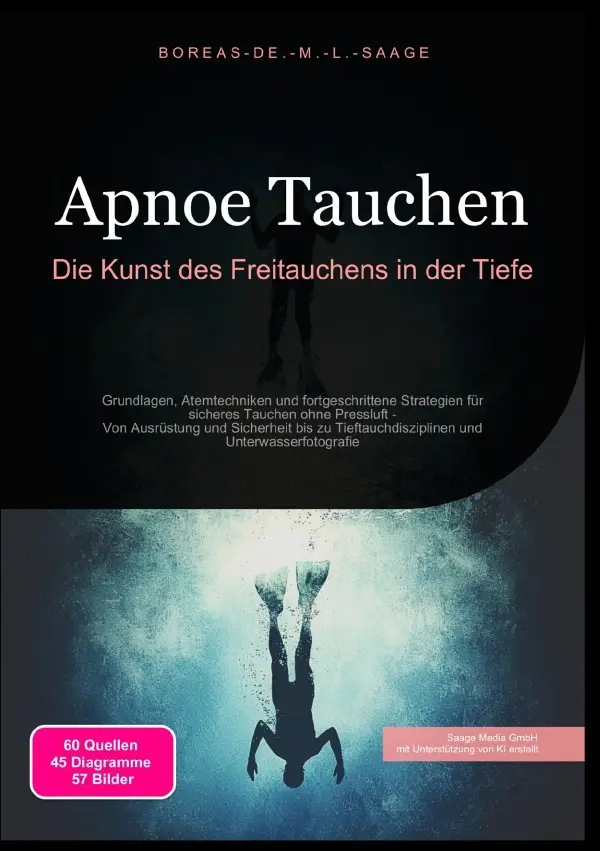 Cover: 9783819718557 | Apnoe Tauchen: Die Kunst des Freitauchens in der Tiefe | Saage | Buch