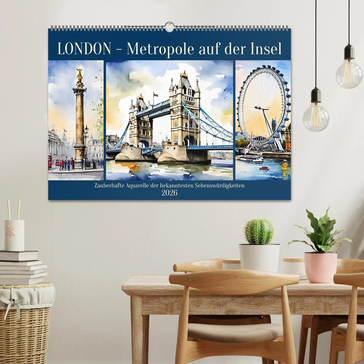 Bild: 9783457368657 | London - Metropole auf der Insel (Wandkalender 2026 DIN A2 quer),...
