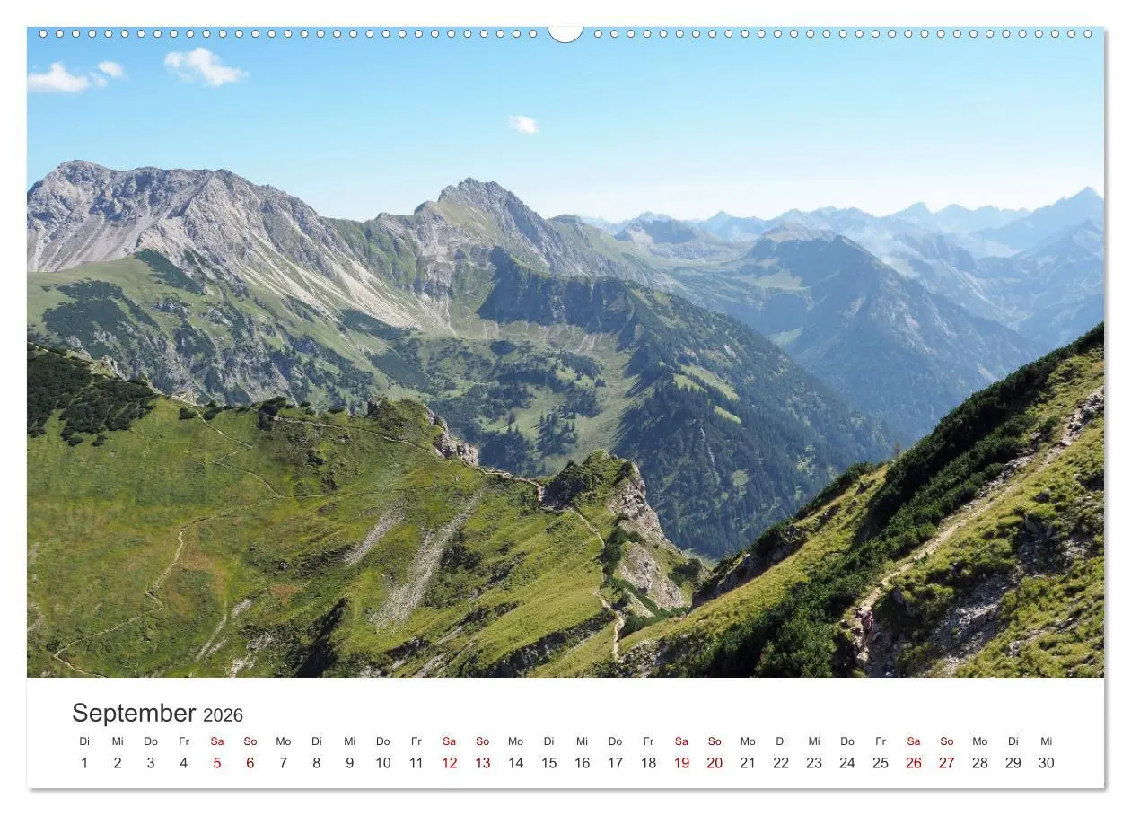 Bild: 9783457438657 | Bergerlebnisse im Tannheimer Tal (hochwertiger Premium Wandkalender...