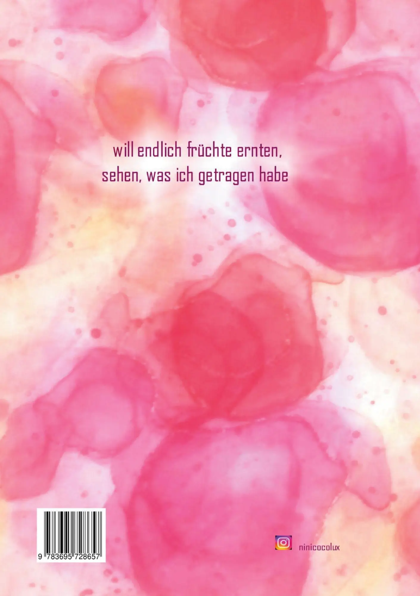 Rückseite: 9783695728657 | nichts süßes | lyrische früchtchen | Nicole Höfling | Taschenbuch