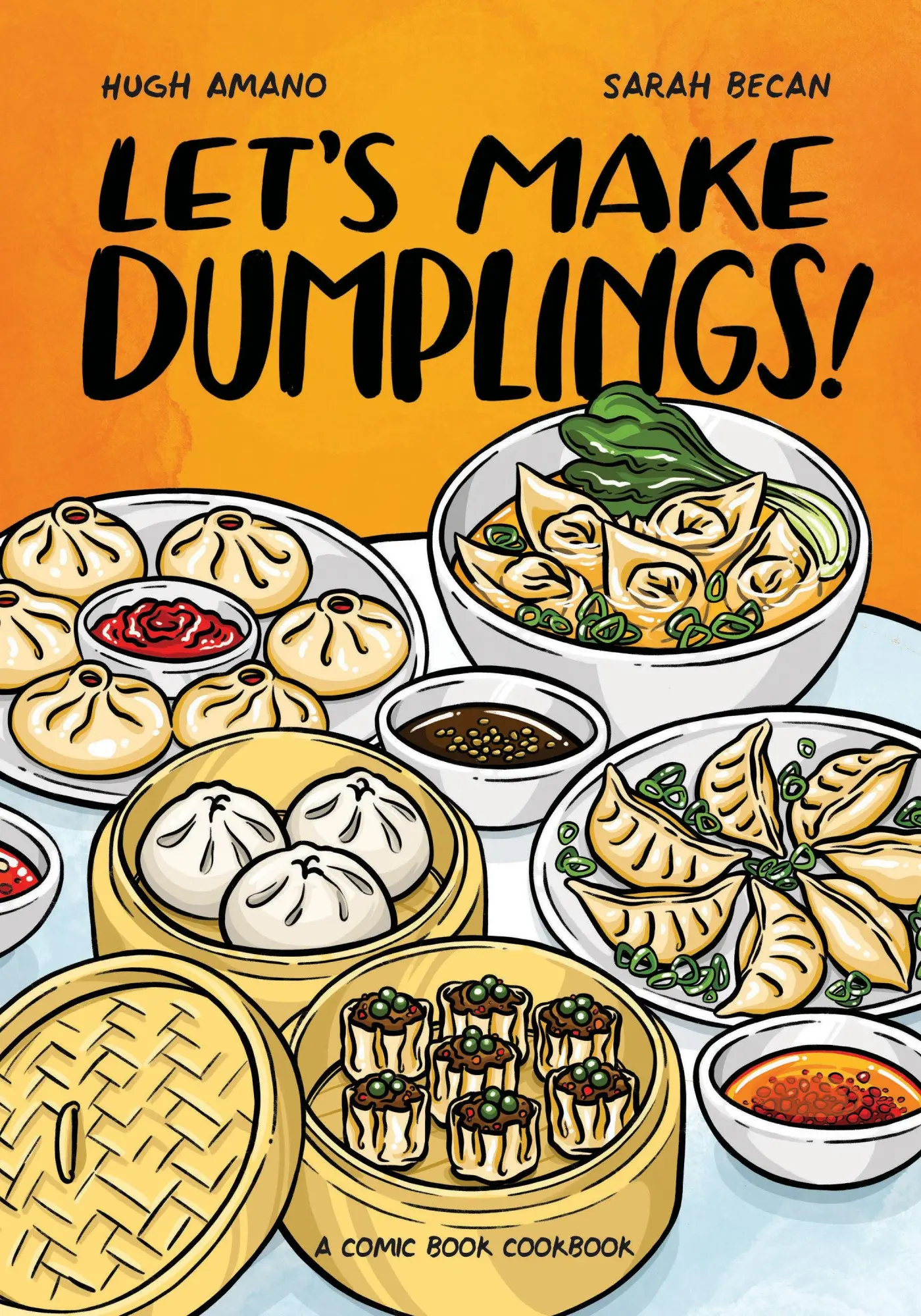 Cover: 9781984858757 | Let's Make Dumplings! | A Comic Book Cookbook | Hugh Amano (u. a.)