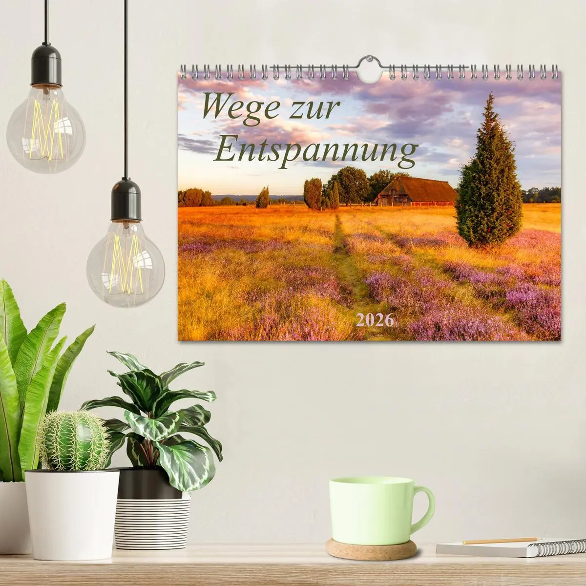 Bild: 9783457738757 | Wege zur Entspannung 2026 (Wandkalender 2026 DIN A4 quer), CALVENDO...