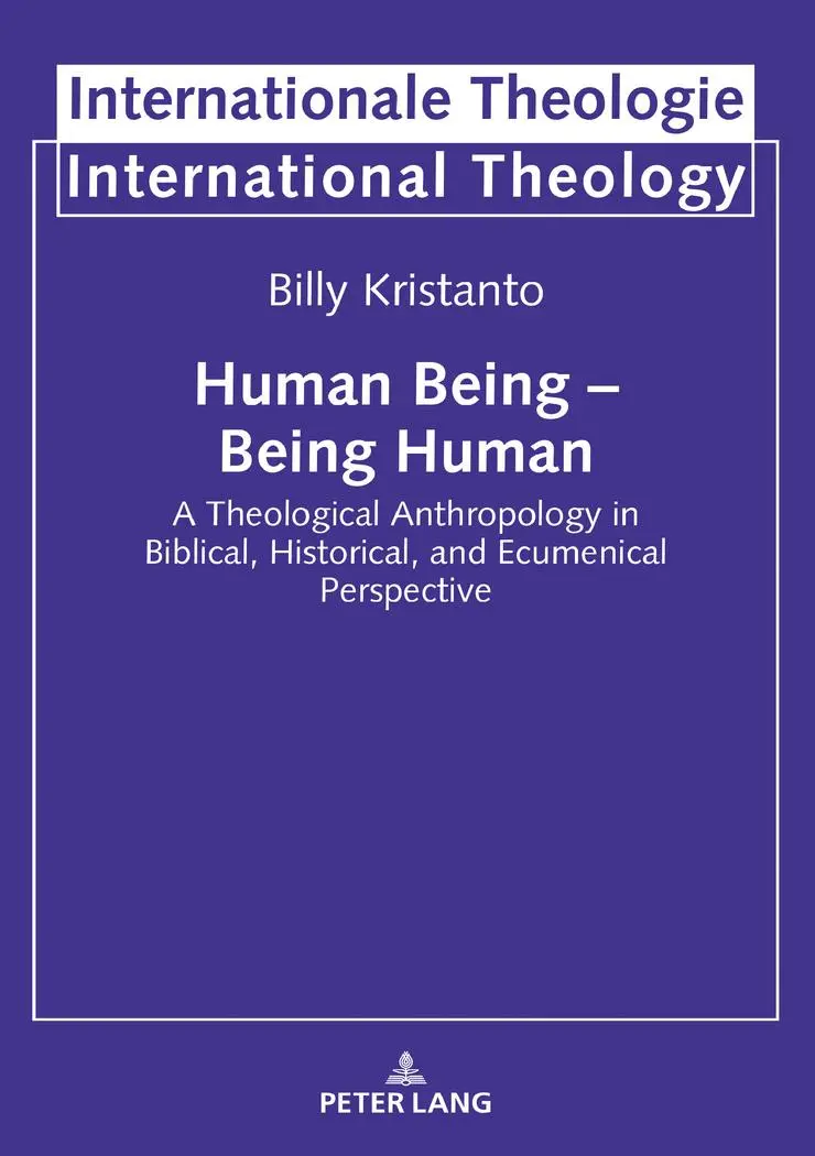 Cover: 9783631808757 | Human Being - Being Human | Billy Kristanto | Buch | Gebunden | 2020