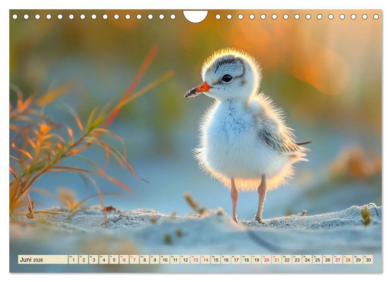 Bild: 9783457348857 | Strandläufer - immer flink unterwegs (Wandkalender 2026 DIN A4...
