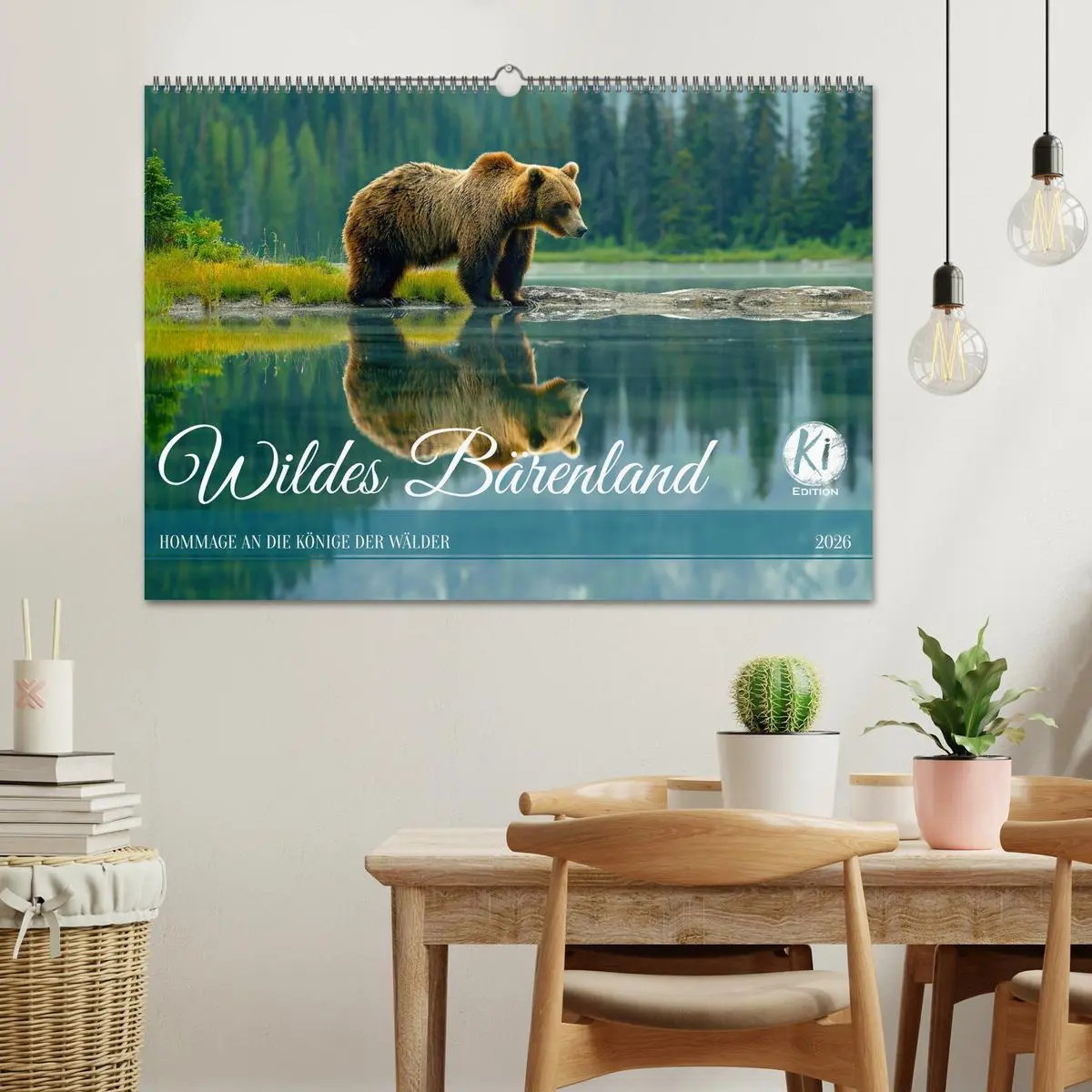 Bild: 9783457418857 | Wildes Bärenland (Wandkalender 2026 DIN A2 quer), CALVENDO...