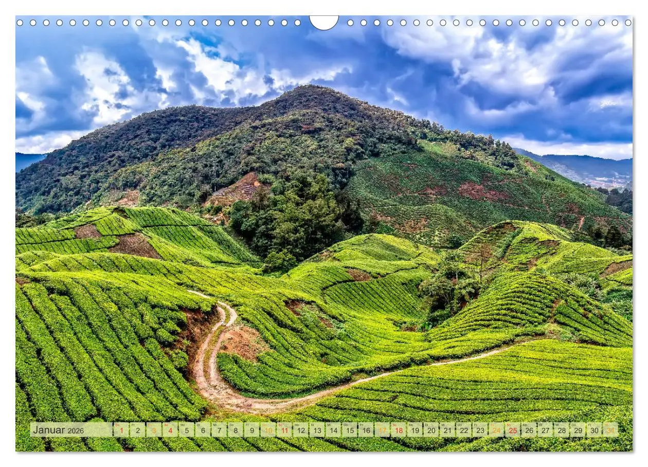 Bild: 9783457898857 | Reise durch Asien - Malaysia (Wandkalender 2026 DIN A3 quer),...