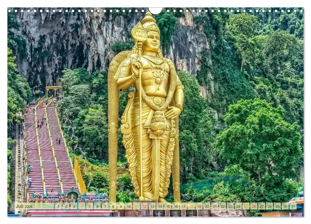 Bild: 9783457898857 | Reise durch Asien - Malaysia (Wandkalender 2026 DIN A3 quer),...