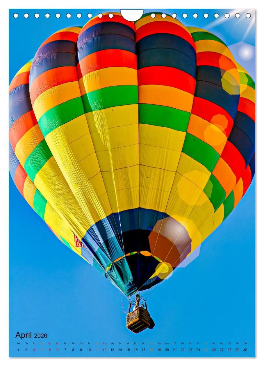 Bild: 9783516368857 | Ballon fahren - mein Traum (Wandkalender 2026 DIN A4 hoch),...