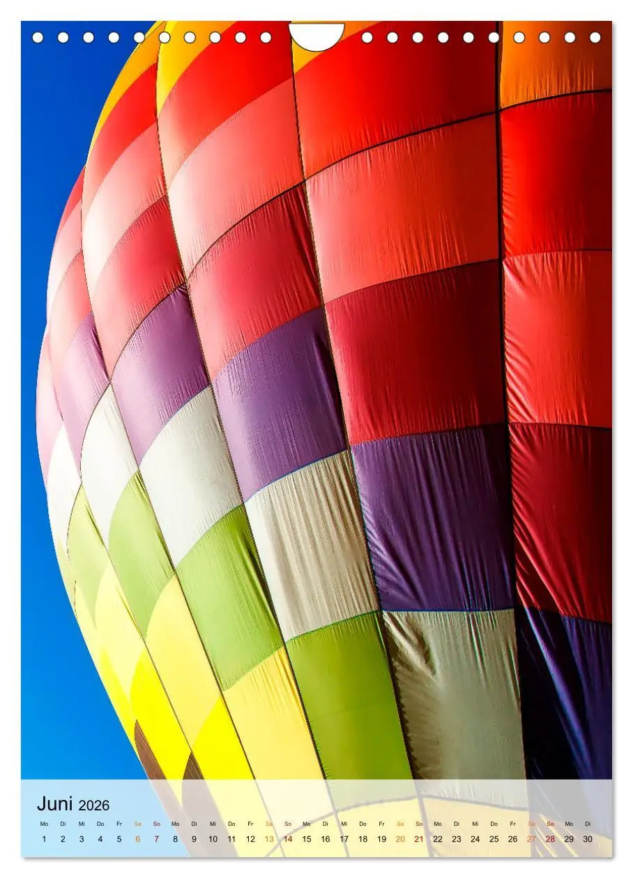 Bild: 9783516368857 | Ballon fahren - mein Traum (Wandkalender 2026 DIN A4 hoch),...